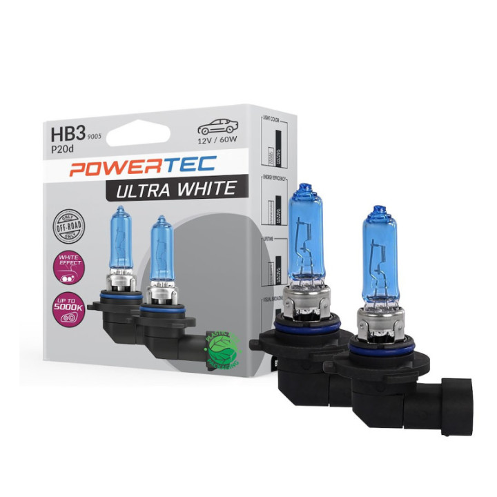 Powertec UltraWhite HB3 12 V DUO