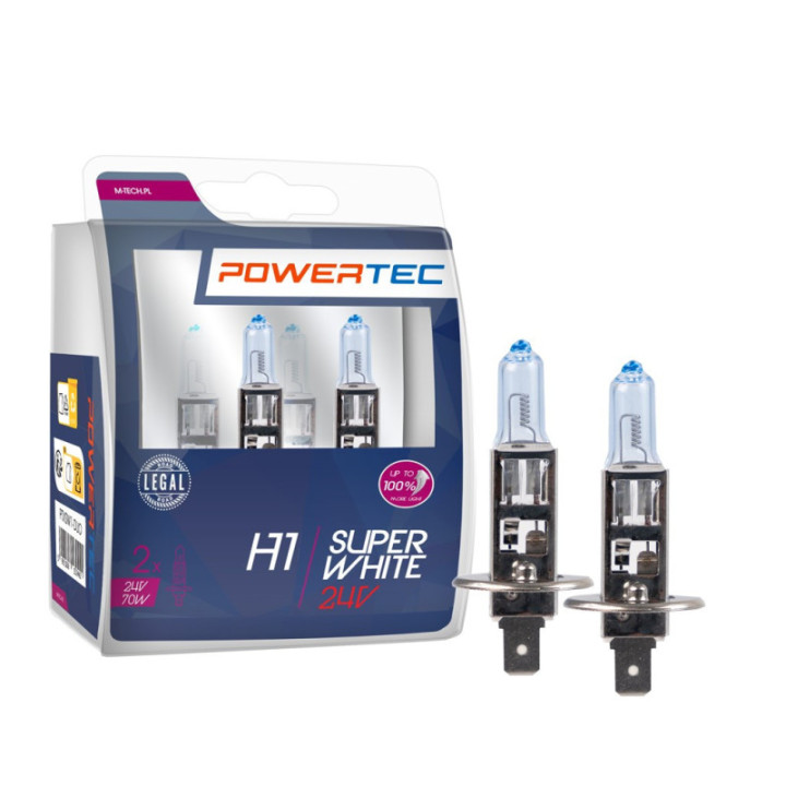 Powertec SuperWhite H1 24 V DUO