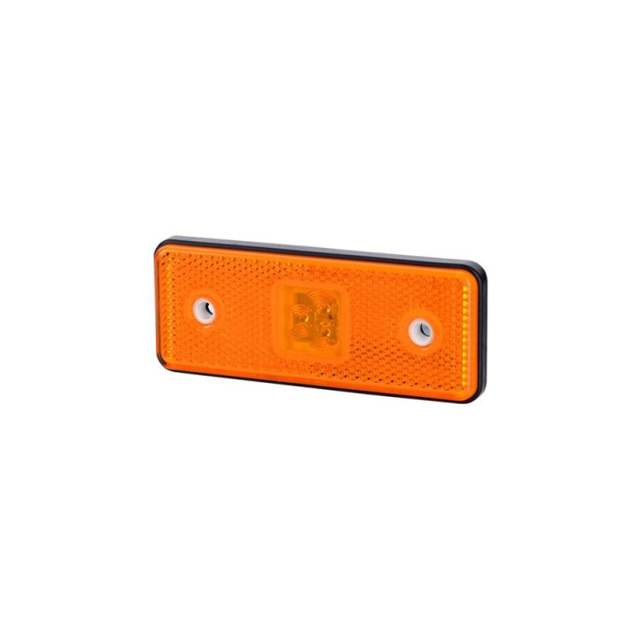 HORPOL lampa LED obrysowa - HOR42 LD161/4 pom. z odblaskiem gum. 12/24 V ECE