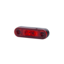 HORPOL LED-Positionsleuchte – HOR72 LD958 rot, 12/24 V ECE