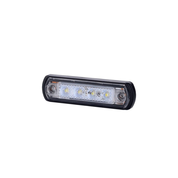 HORPOL lampa LED obrysowa - HOR65 LD675 pom. z odblaskiem gum. 12/24 V ECE