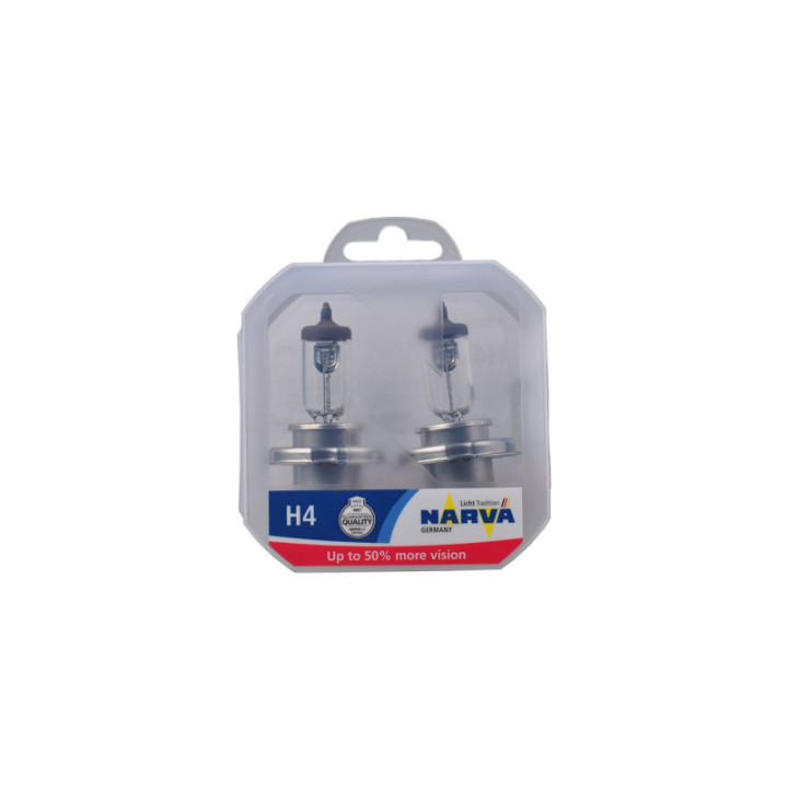 NARVA SET H4 RP50+ P43t 60/55 W 12 V