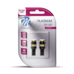 Blister M-TECH Platinum LB817W - T15 W16W, 12-24 V 9xSMD5630, CANBUS, white