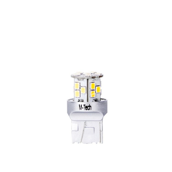Blister 2x M-TECH Econo LB115W - T20 W21/5 W, 21xSMD2835 LED, weiß