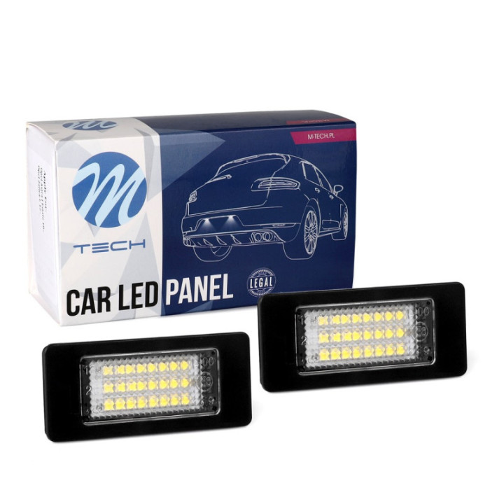 18SMD SKODA Fabia II LED Kennzeichenleuchte