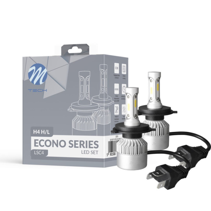 LED SET H4 H/L