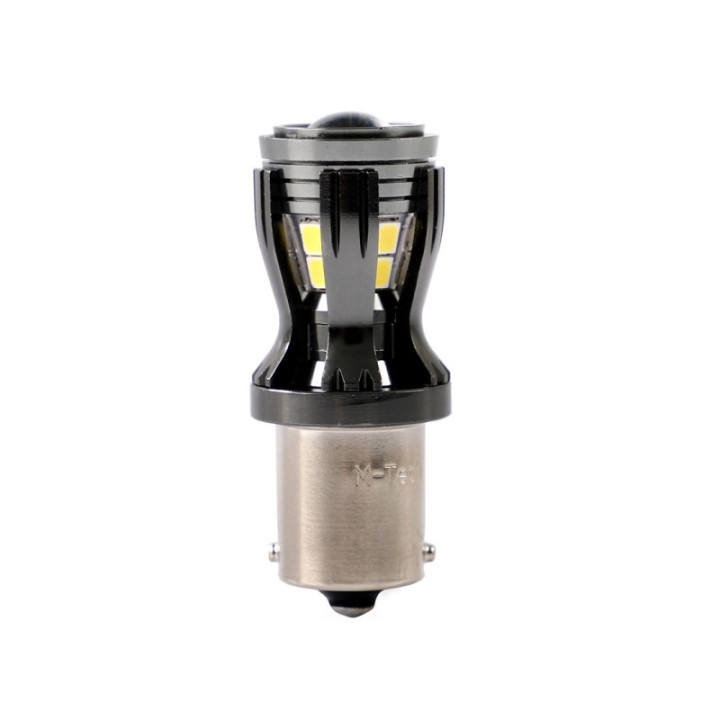 Blister M-TECH Platinum LB820W-01B - P21W, 12-24 V 14x2835SMD, CANBUS, weiß