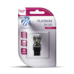 Blister M-TECH Platinum LB823W-01B - T20 W21/5 W, 12-24 V 14x2835SMD, CANBUS, weiß