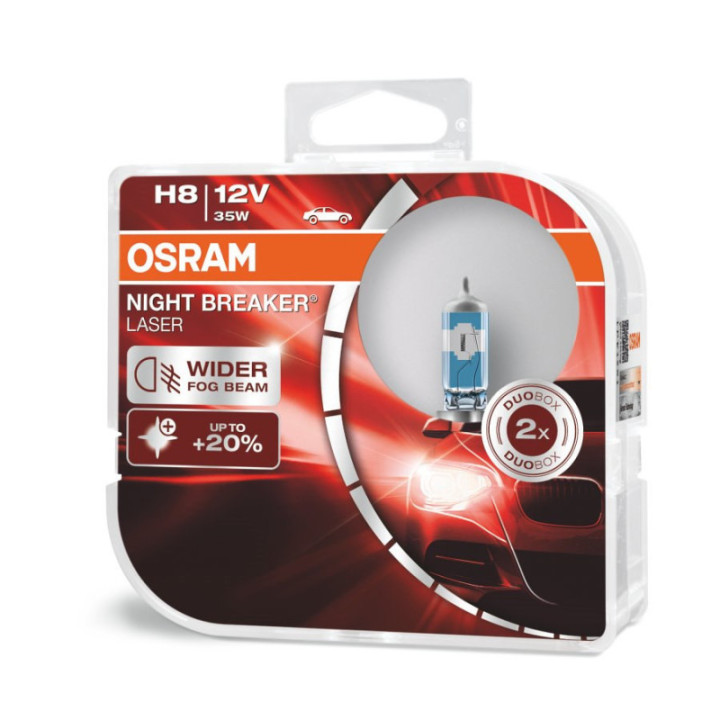 NIGHT BREAKER® LASER H8 Duo Box