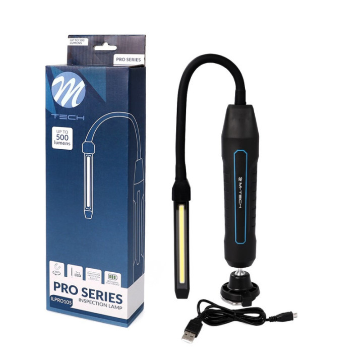 Lampa Inspekcyjna M-TECH PRO 5 W COB + 1 LED