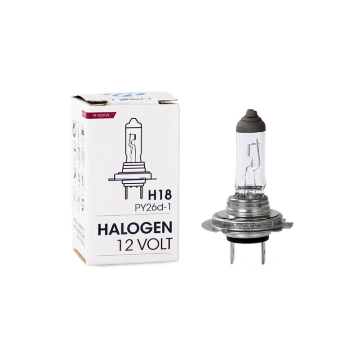 Glühlampe halogenowa M-TECH H18 12V65W PY26d-1