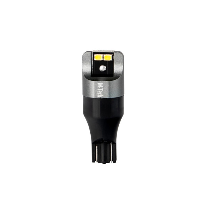 Blister M-TECH Platinum Limited schwarz LB841W-02B - T15 W16W, 12-24 V 2x LED-Lampe 4x3020SMD, CANBUS, weiß