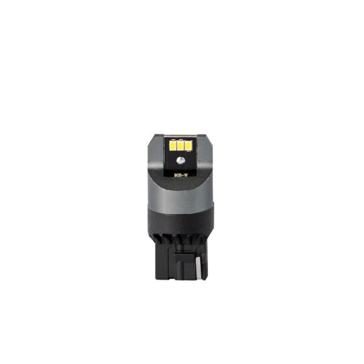 Blister M-TECH Platinum Limited schwarz LB844W-01B - T20 W21W, 12-24 V 1x LED-Lampe 6x3020SMD, CANBUS, weiß