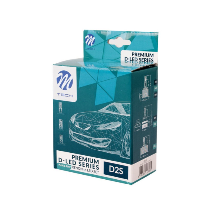 M-TECH D2S LED - Plug'Play - 2pcs/set