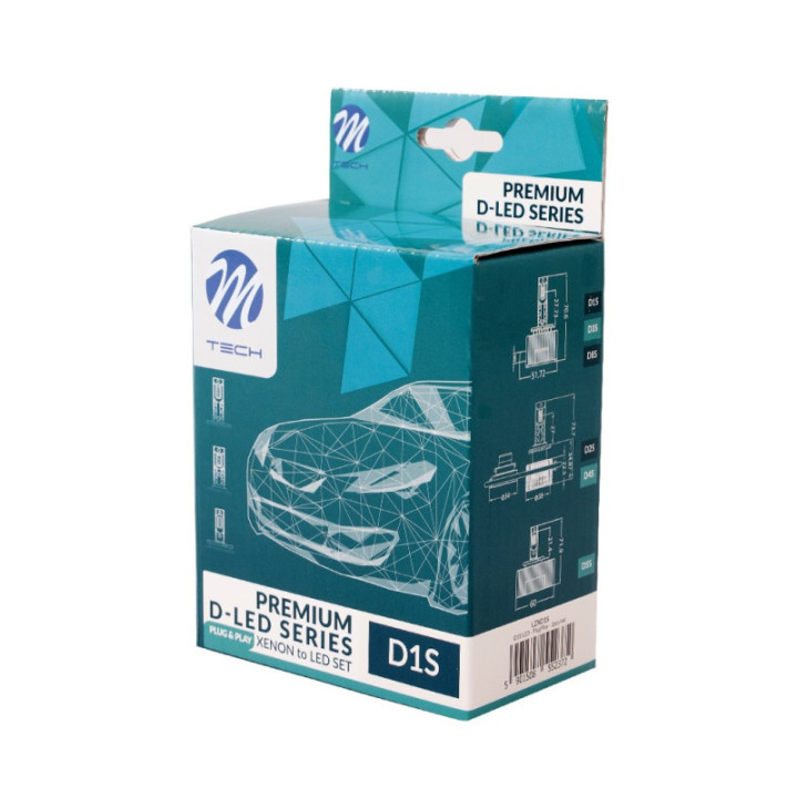 M-TECH D1S LED - Plug'Play - 2pcs/set