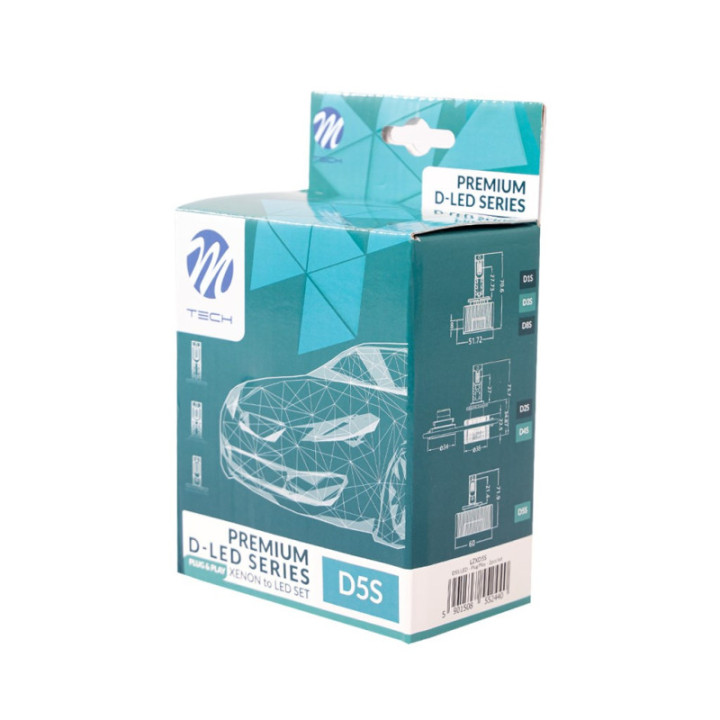 M-TECH D5S LED - Plug'Play - 2pcs/set