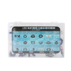 LED kit Adapter, Plastic Box kit, 18kit/36pcs