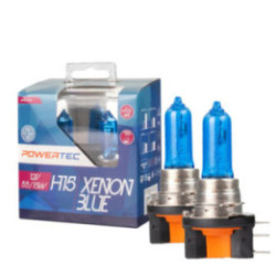 Powertec Xenon blue H15 12 V DUO