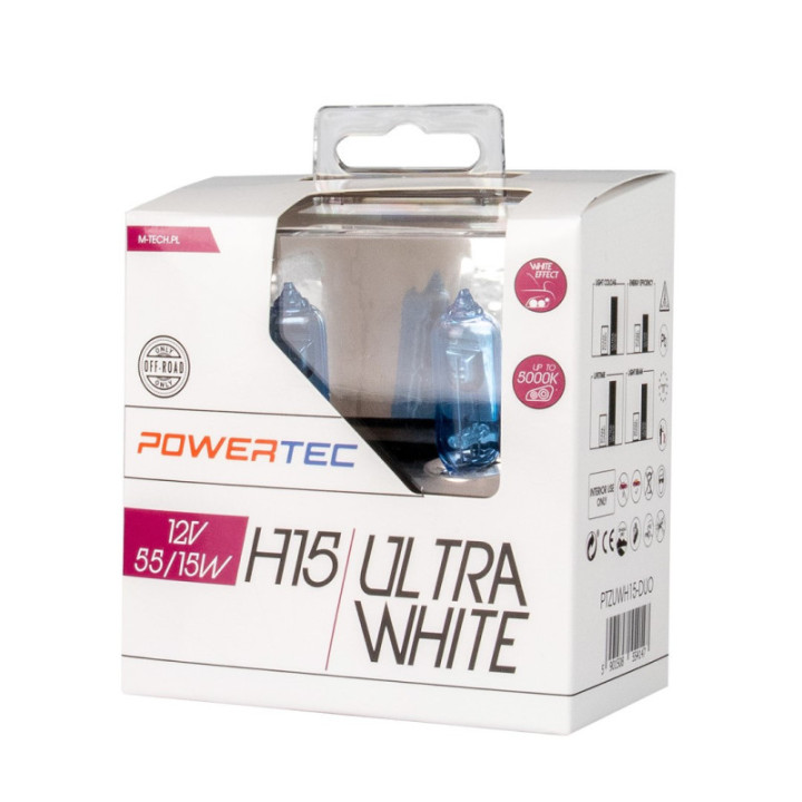 Powertec UltraWhite H15 12 V DUO