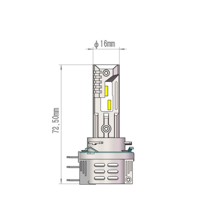 LED SET M-TECH PRO SMART SERIES H15