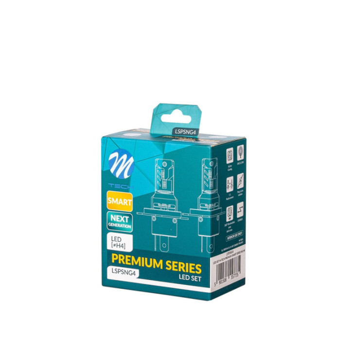 LED SET M-TECH PREMIUM SMART NEXT GENERATION SERIES H4