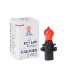 bulb halogenowa M-TECH PCY16W 12 V 16 W PU20d/2 Amber