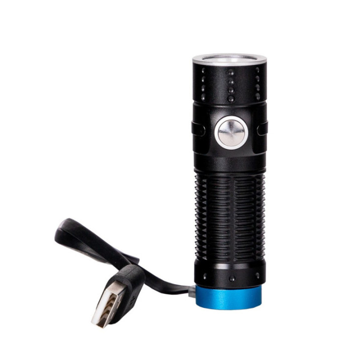 M-TECH Tactical Laser Flashlight TLF101, 1x10W weiß LASER LED