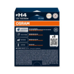 OSRAM COOL blau BOOST 62193CBB-2HB ~H4 P43t 12 V 100/90 W