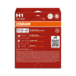 OSRAM NIGHT BREAKER SILVER 64150NBS-2HB H1 P14, 5s 12 V 55 W