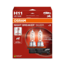OSRAM NIGHT BREAKER SILVER 64211NBS-2HB H11 PGJ19-2 12 V 55 W