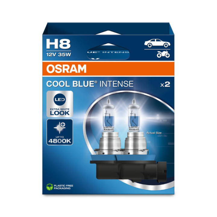 OSRAM COOL blau INTENSE 64212CBN-2HB H8 PGJ19-1 12 V 35 W