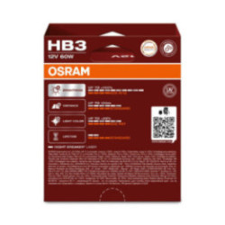 OSRAM NIGHT BREAKER LASER 9005NL-2HB HB3 P20d 12 V 60 W