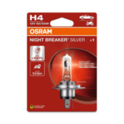 OSRAM NIGHT BREAKER SILVER 64193NBS-1BL H4 P43t 12 V 60/55 W