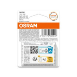 OSRAM ORIGINAL 2827NA-2BL WY5W W1, 2x8, 5d 12 V 5 W