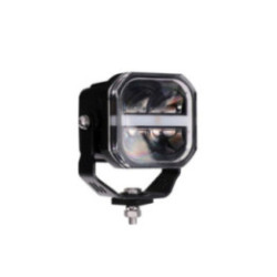 M-TECH Premium Arbeitsscheinwerfer – Square 3" 40 W 12–48 V, R10, Spot