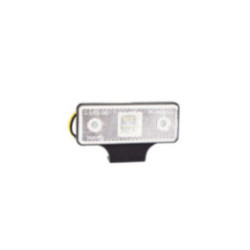 Begrenzungsleuchte mit ECE-Zulassung, 4x LED, 24 V, weiß