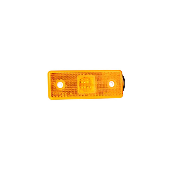 LED-Begrenzungsleuchte mit ECE-Homologation, 24 V, orange