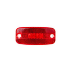 Begrenzungsleuchte mit ECE-Zulassung LED 24 V rot