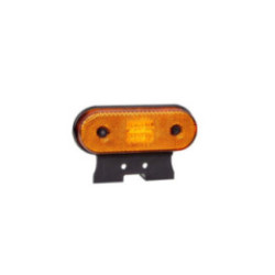 Lamp obrysowa z homologacją ECE 4xLED 24 V Pomarańczowa
