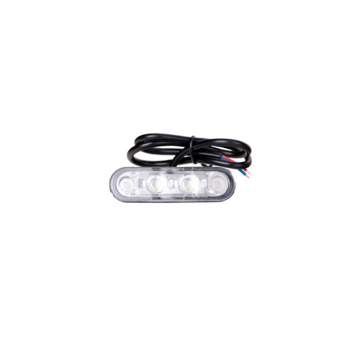 Lampa obrysowa z homologacją ECE 2xLED 24 V weiß