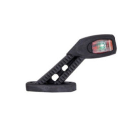 Begrenzungsleuchte mit ECE-Zulassung, 3x LED, 10–30 V, 1,3 W, weiß/rot/orange
