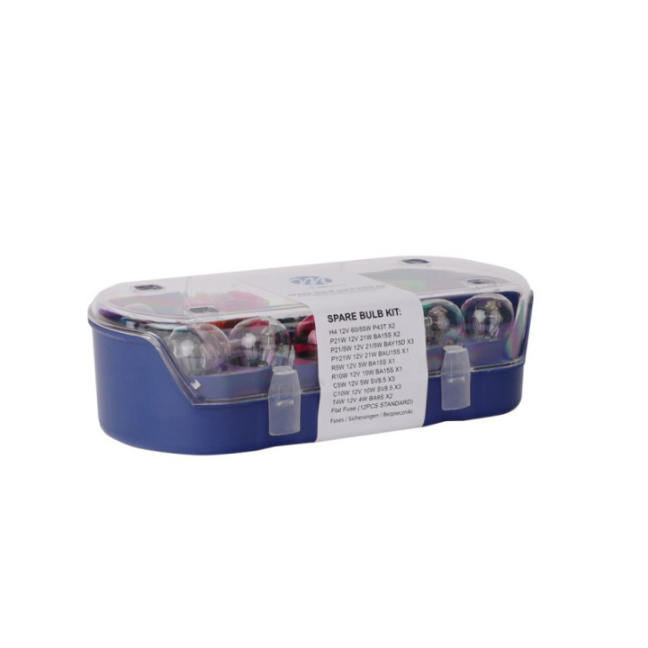 Glühlampensatz M-TECH 30-teilig – 2x H4 12 V