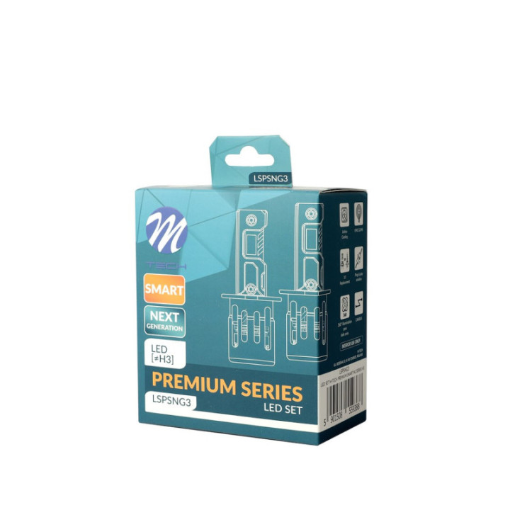 LED SET M-TECH PREMIUM SMART NEXT GENERATION SERIES H3