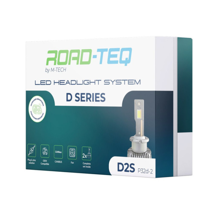 ROAD-TEQ D2S LED - Plug'Play - 2pcs/set