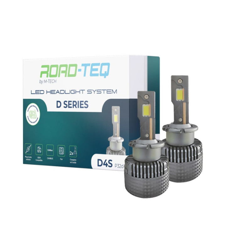ROAD-TEQ D4S LED - Plug'Play - 2pcs/set