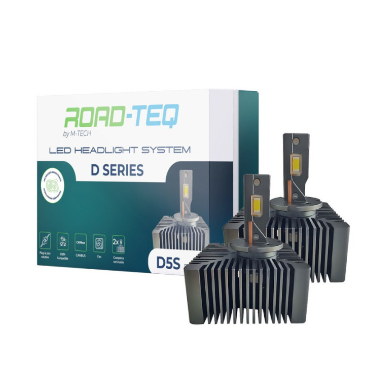 ROAD-TEQ D5S LED - Plug'Play - 2pcs/set