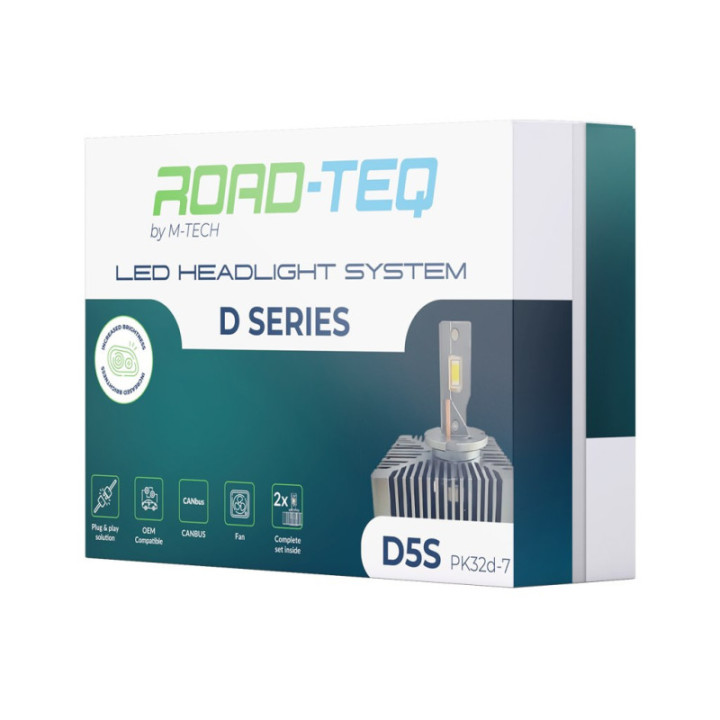 ROAD-TEQ D5S LED - Plug'Play - 2pcs/set