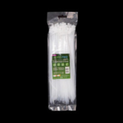 Nylon-Kabelbinder ROAD-TEQ, Abmessung: 3, 6x250mm, 100 Stück, weiß