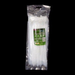 Nylon-Kabelbinder ROAD-TEQ, Abmessung: 4,8 x 250 mm, 100 Stück, weiß