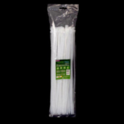 Nylonowe opaski zaciskowe ROAD-TEQ wymiar:4, 8x370mm, 100szt., white